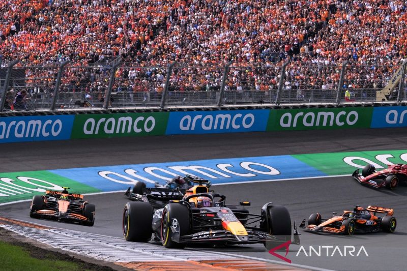 Jadwal F1 GP Italia 2024 di Monza, Persaingan Serru Norris dan Verstappen