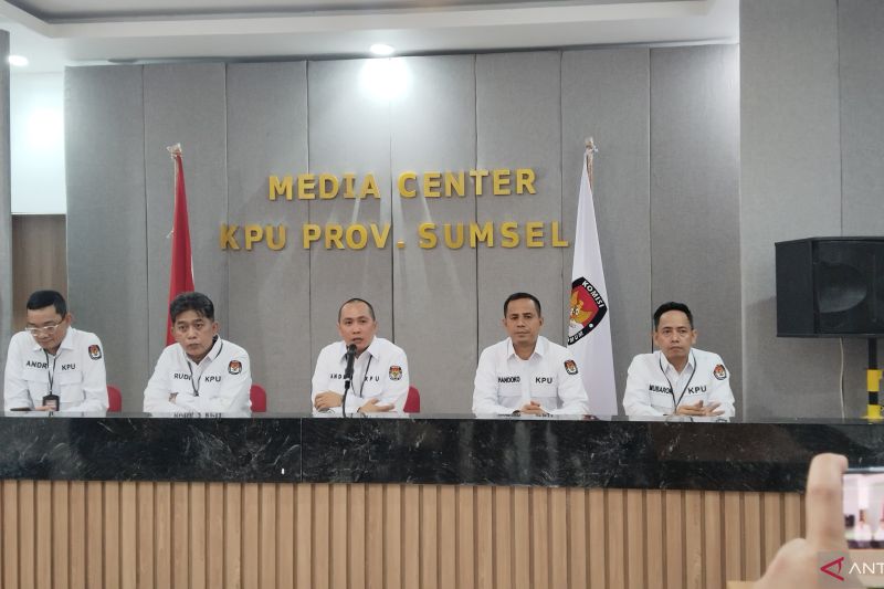 Komisi Pemilihan Umum (KPU) Sumatera Selatan (Sumsel) mencatat telah menerima 47 pasang pendaftar Pilkada serentak 2024. (ANTARA/ M Imam Pramana)