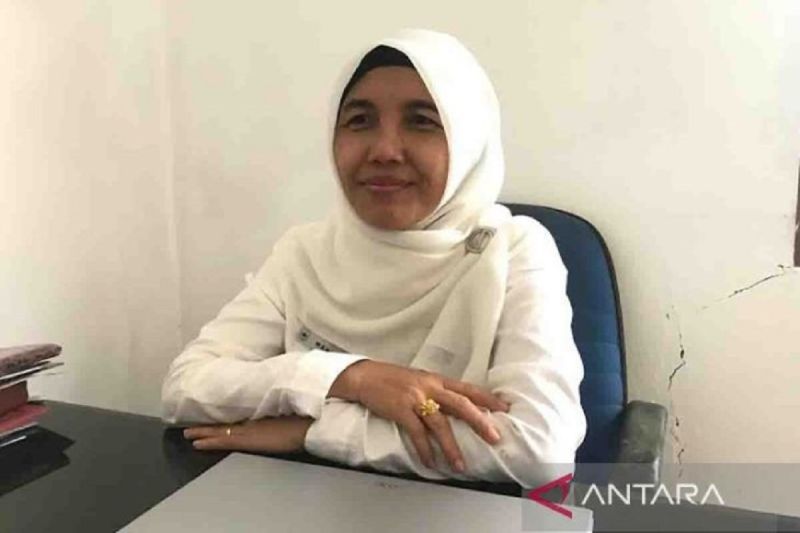 Kabid UMKM Disperindagkop-UKM Kobar Maryami di Pangkalan Bun. ANTARA/Safitri RA