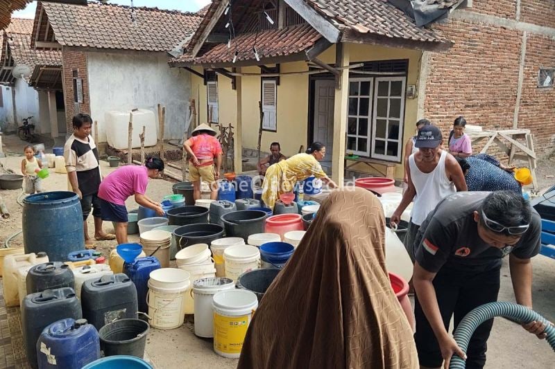 Bantuan 219.000 Liter Air Bersih untuk Warga Terdampak Kekeringan
