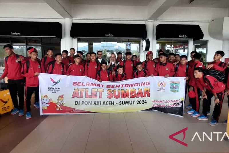 Atlet PON XXI Sumbar Mulai Berangkat ke Aceh dan Medan untuk Pertandingan
