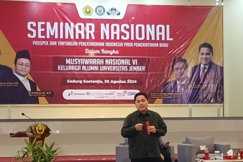 Menteri BUMN Ajak Masyarakat Adapasi di Era Digital dan Nikel