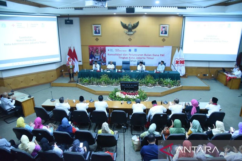 Pemkot Jaktim Targetkan Penggalangan Dana PMI Rp15 Miliar 2024