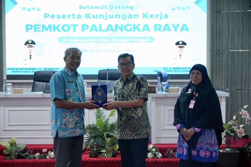 Kerja Sama Pemkab HST dan Palangka Raya Atasi Inflasi Pangan