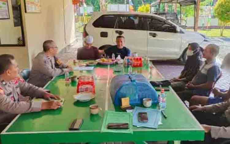 Polsek Bukit Batu Mediasi Kasus Dugaan Tindak Pidana, Selesai Melalui Restorative Justice
