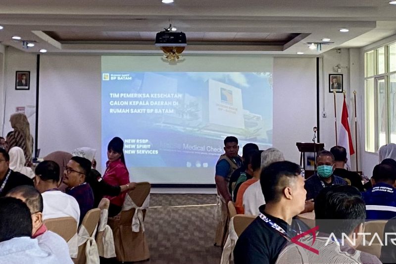 RSBP Batam Lakukan Pemeriksaan Kesehatan 11 Bakal Paslon Pilkada