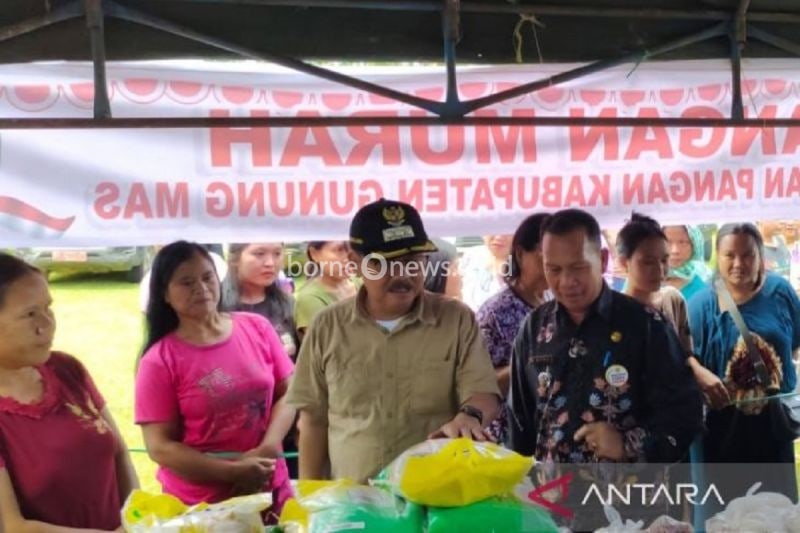 Gerakan Pangan Murah di Gunung Mas, Solusi Terjangkau untuk Masyarakat