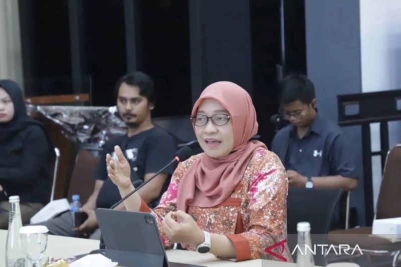 Sekdaprov Kaltim Sri Wahyuni. ANTARA/Diskominfo Kaltim
