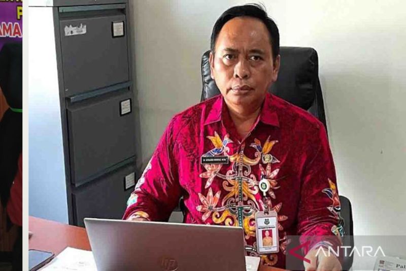 Kepala Disarpustaka Kabupaten Kapuas Suwarno Muriyat. ANTARA/ All Ikhwan.