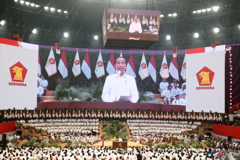 Jokowi serahkan kesinambungan hilirisasi dan IKN kepada Prabowo