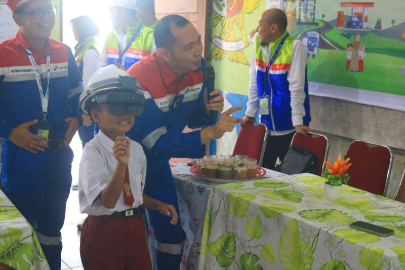 Pertamina Berikan Edukasi Energi kepada Siswa SD di Pekanbaru