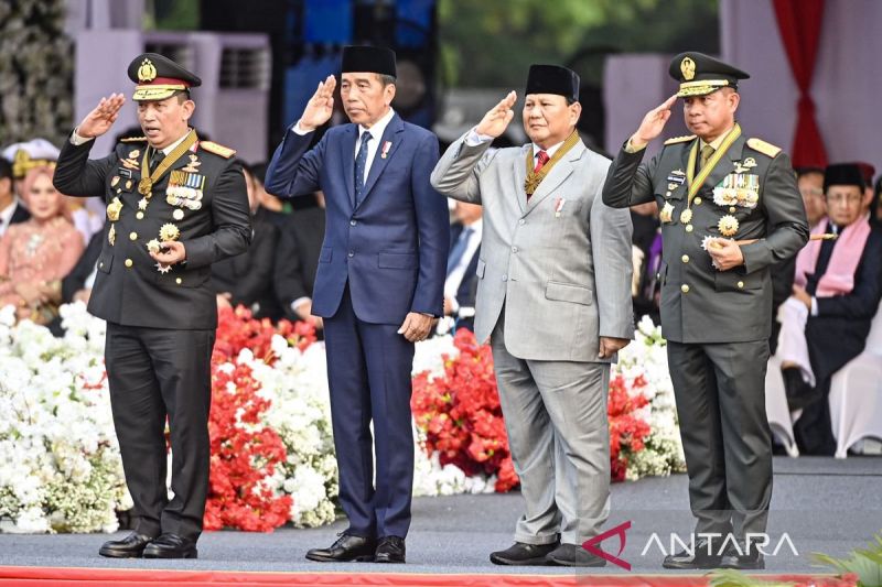 Jokowi harap Prabowo pimpin Indonesia menuju kemajuan dan kesejahteraan