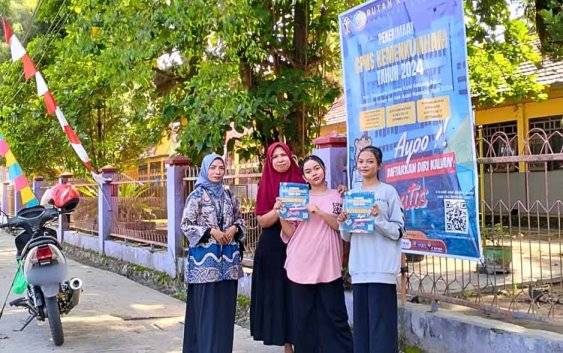 Rutan Tamiang Layang Pasang Baliho Informasi Penerimaan CPNS Kemenkumham