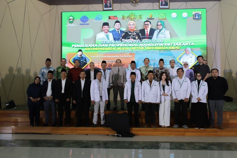 Acara pelantikan pengurus DPW P2N DKI Jakarta Masa Bakti 2024-2029 di Gedung Vokasi Kemenakertrans, Sabtu (31/8/2024). ANTARA/HO