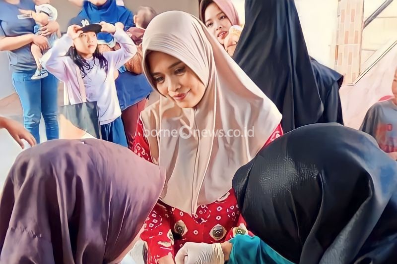 Dinkes OKU Lakukan Imunisasi Polio Gratis Jangkau Desa Terpencil