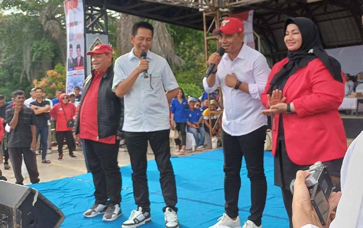 Nadalsyah-Supian Hadi Kolaborasi Wujudkan Jembatan Mentaya
