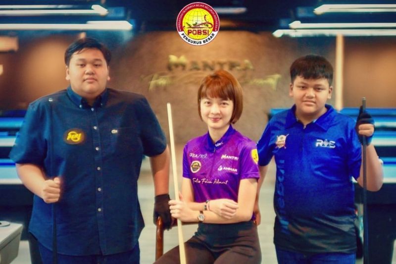 Tiga Atlet Biliar Indonesia Siap Tanding di Kejuaraan Dunia 2024