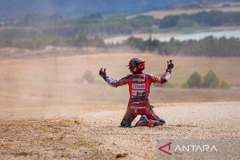 Francesco Bagnaia Klaim Alex Marquez Sengaja Menabraknya di MotoGP