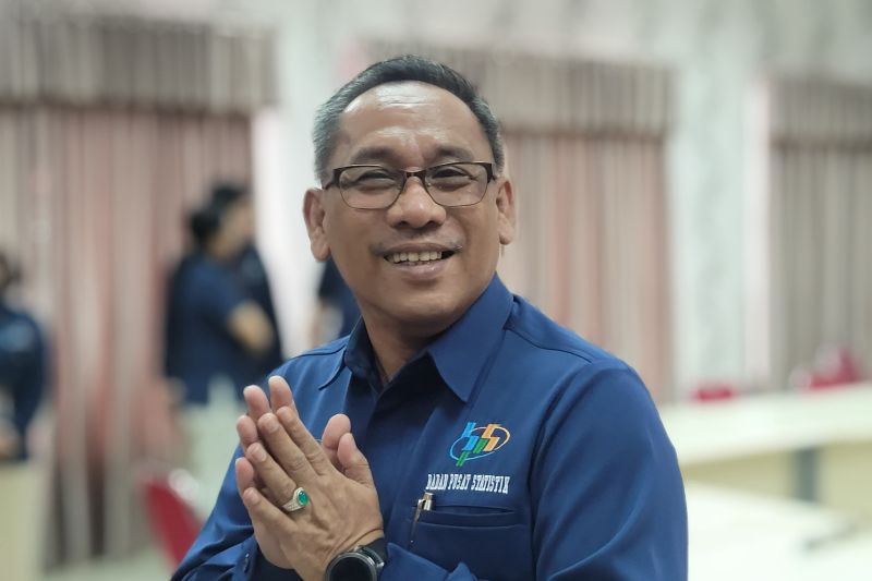 Kepala Badan Pusat Statistik (BPS) Sulawesi Utara (Sulut) Aidil Adha, di Manado, Senin (2/9/2024). ANTARA/HO-BPS.
