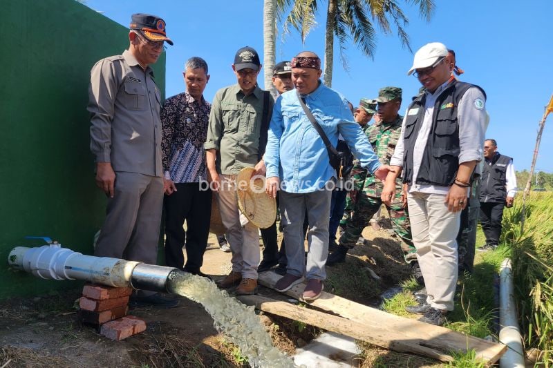 Dispertan Garut Siapkan 472 Mesin Pompa untuk Lahan Tadah Hujan