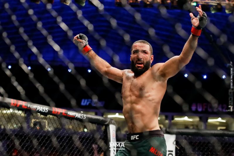 Juara kelas welter Ultimate Fighting Championship
???????(UFC) Belal Muhammad menyarankan Shavkat Rakhmonov agar melawan Kamaru Usman sebelum menghadapi dirinya untuk laga merebut gelar juara. (ANTARA/HO-Laman MMA fighting/Esther Lin)
