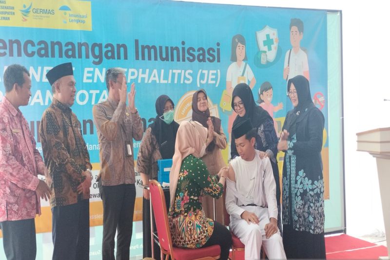 Pemkab Sleman Luncurkan Imunisasi Massal Radang Otak untuk Anak