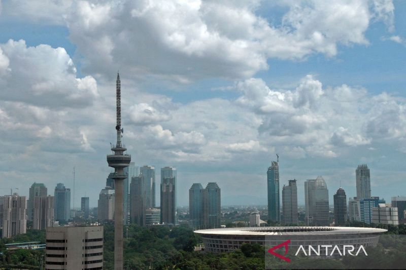 Prakiraan Cuaca Jakarta, Cerah Berawan dengan Suhu 25-33 Derajat