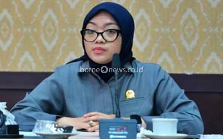 Wakil Ketua Pimpinan Sementara DPRD Provinsi Kalteng, Riska Agustin (Foto: MARINI)