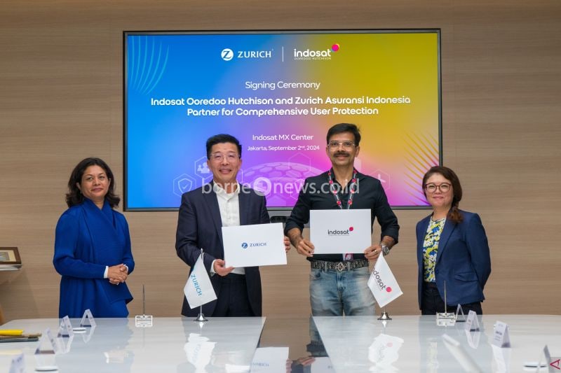 Indosat dan Zurich Luncurkan Asuransi Terintegrasi untuk Pelanggan