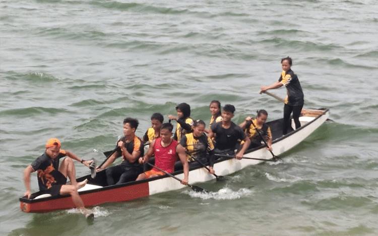 Atlet Dayung Kalteng Berjuang di PON XXI Aceh-Medan