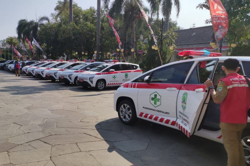 Pemkab Majalengka Terima 19 Kendaraan Kesehatan untuk Desa Terpencil