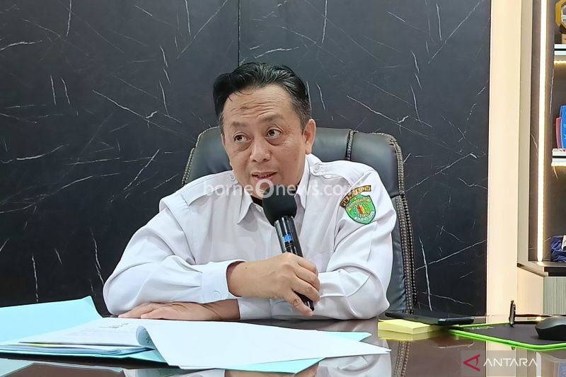 Kepala Disnakertrans Kaltim Rozani Erawadi. (ANTARA/Ahmad Rifandi)