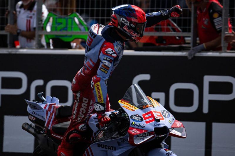 Marc Marquez raih kemenangan pertama di MotoGP Aragon 2024