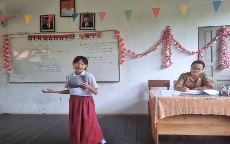 Balai Bahasa Kalteng Lakukan Pemantauan Revitalisasi Bahasa Daerah di Kapuas