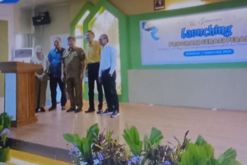 Suasana peluncuran Program Sertifikasi Pengembangan Pembangunan di Kantor Perkimtan Sulsel di Makassar, Selasa,(3/9/2024).ANTARA/HO-Humas Pemprov Sulsel.