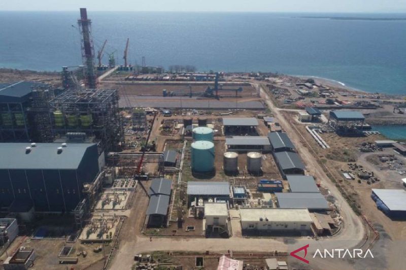 Foto Arsip - Foto udara PLTU Sambelia berkapasitas 100 MW yang berada di Desa Padak Guar, Lombok Timur, NTB. ANTARA/HO-PLN