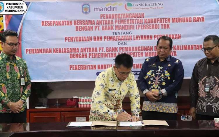 Pj Bupati Murung Raya: Pemanfaatan Layanan Perbankan Upaya Memajukan Ekonomi Daerah