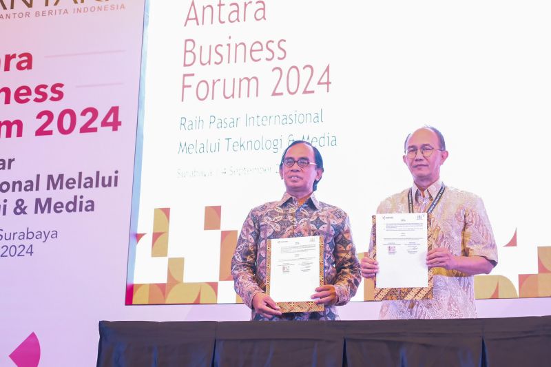 Kolaborasi ANTARA dan Kadin Jatim Kembangkan SDM dan Teknologi