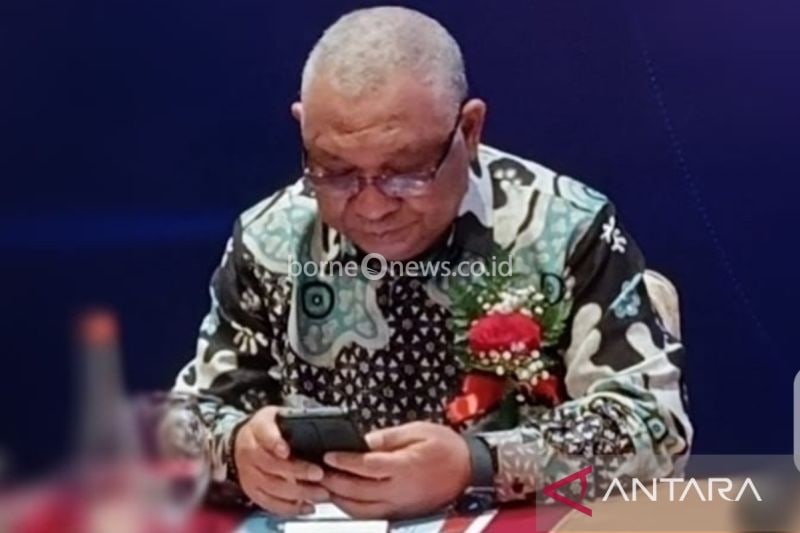 Deputi Bidang Produk Wisata dan Penyelenggara Kegiatan Kemenparekraf Vinsensius Jemadu memberikan penjelasan terkait penyelenggaraan Indonesia ASEAN Stationery & Gift Expo (IASGE) 2024 pada 3-5 Oktober di JI Expo Kemayoran Jakarta Pusat, Rabu (4/9/2024). ANTARA/Ganet