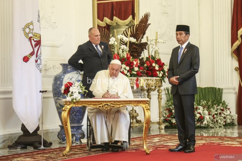 Paus Fransiskus Sebut Nilai Bhinneka Tunggal Ika di Indonesia