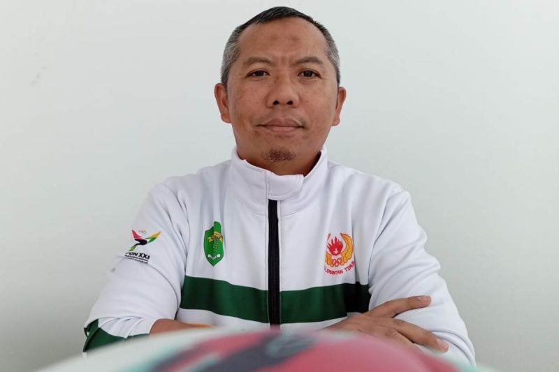 Kabid Peningkatan Prestasi Olahraga Dinas Pemuda dan Olahraga (Dispora) Kaltim Rasman Rading (ANTARA/ M Ghofar)