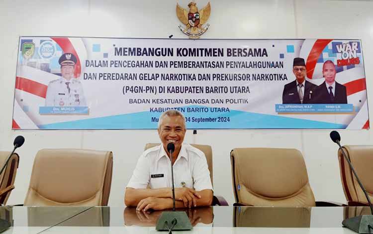 52 Peserta Ikuti Kegiatan Membangun Komitmen Bersama dalam P4GN-PN di Barito Utara