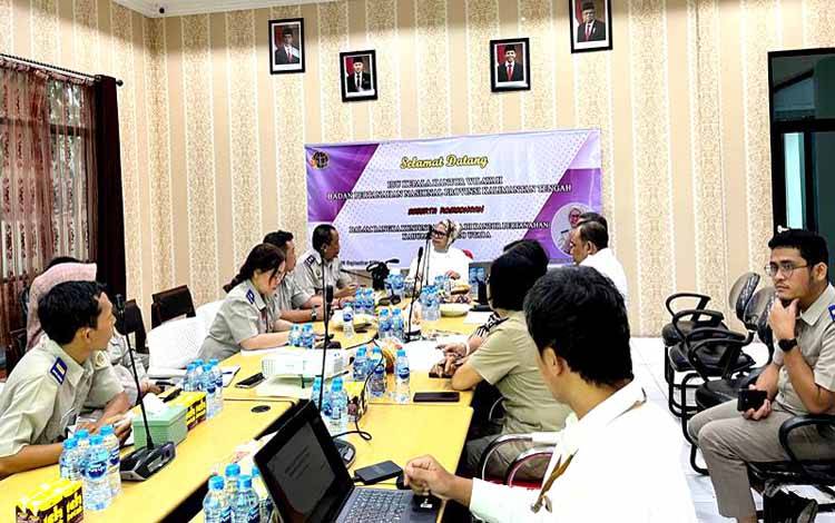 Kepala Kantor Pertanahan Barito Utara Terima Kunker Kepala Kanwil BPN Kalteng