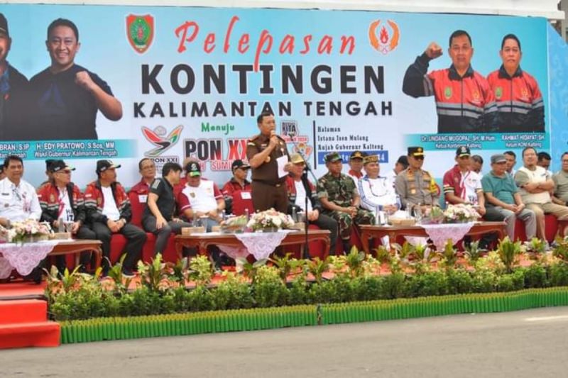 KONTINGEN KALTENG TARGETKAN TUJUH EMAS DI PON XXI ACEH-SUMUT 2024