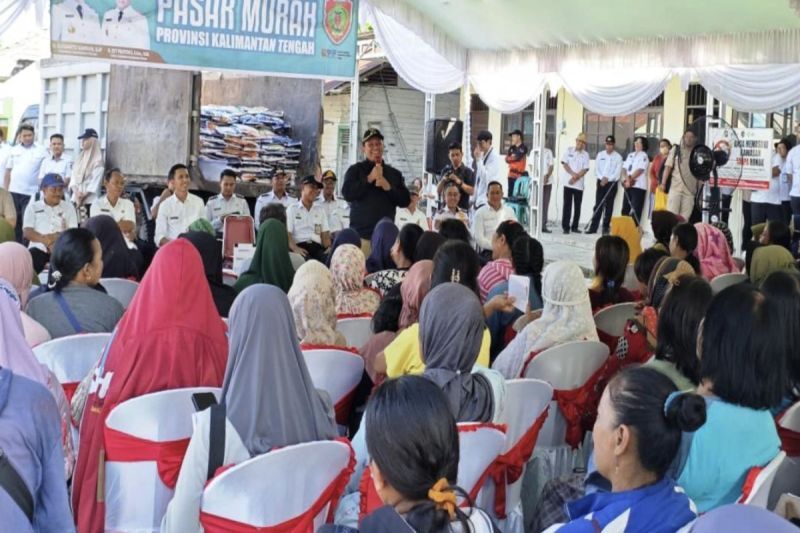 Pasar Murah Berkah di Kalteng, Solusi Kebutuhan Pokok Masyarakat