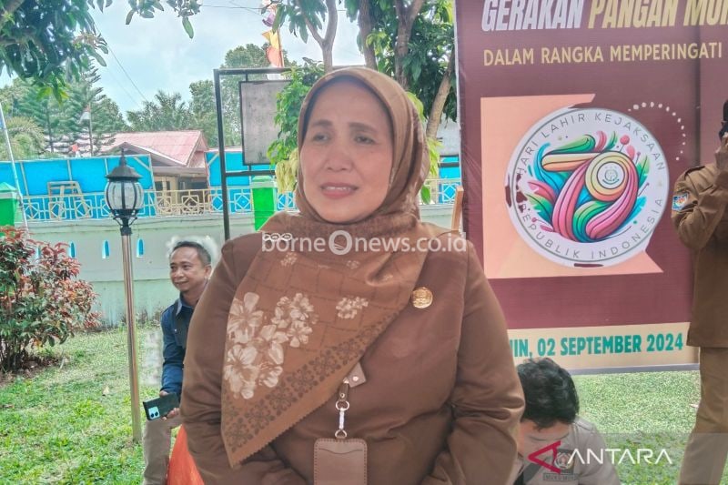 Kepala Dinas Perindustrian, Perdagangan, Koperasi, dan Usaha Kecil Menengah Kabupaten Mukomuko Nurdiana, Rabu (4/9/2024) ANTARA/Ferri.