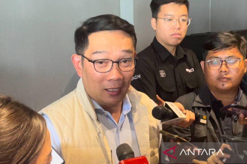 Calon Gubernur DKI Jakarta Ridwan Kamil saat dijumpai di Jakarta Pusat, Kamis (5/9/2024). ANTARA/Lifia Mawaddah Putri.