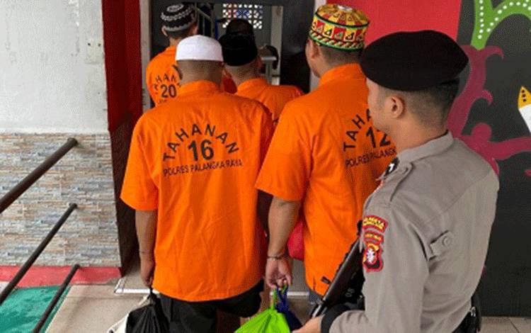 Polresta Palangka Raya Kawal Ketat Pemindahan Tahanan ke Rutan Kelas IIA
