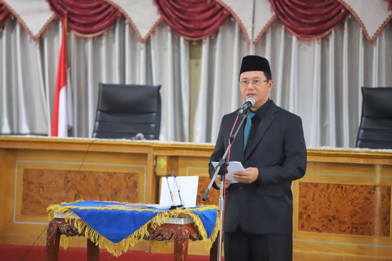PJ bupati Lampung Barat Nukman. ANTARA/HO/Kominfo Lampung Barat.