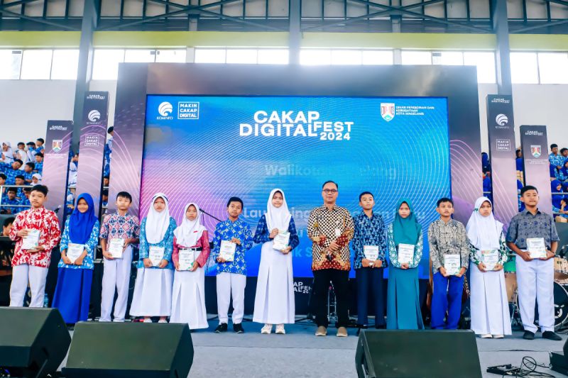 Ribuan Siswa Magelang Ikuti Festival Cakap Digital 2024